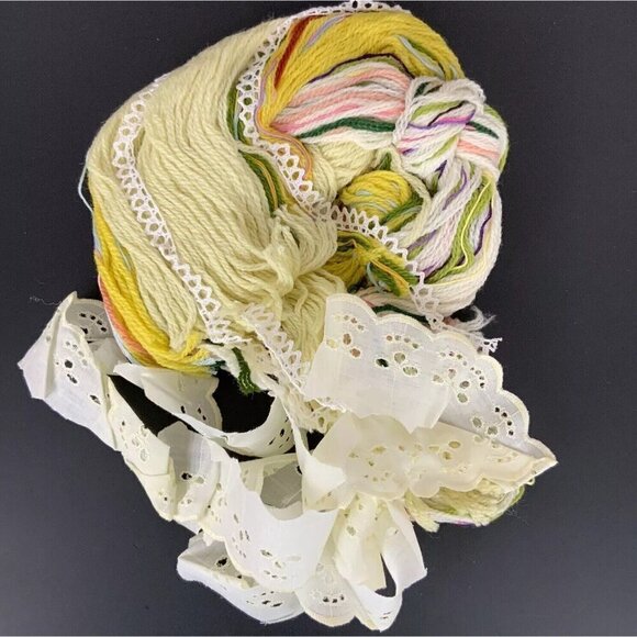 Creative Expressions Gingham Garden Pillow Needlepoint Kit 3822 Vtg 1982 - Picture 5 of 6